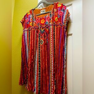 Adorable Mexican/Western Style Dress